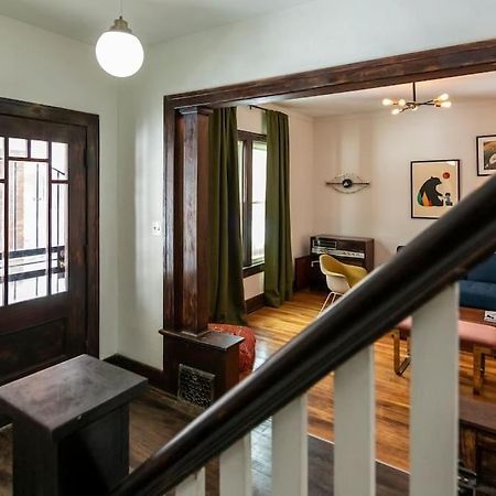 Villa Luxe Mid-Century Styled Historic Townhouse #1 Detroit Exterior foto