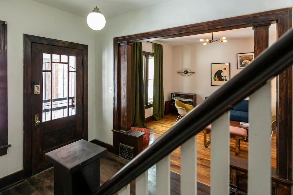 Villa Luxe Mid-Century Styled Historic Townhouse #1 Detroit Exterior foto
